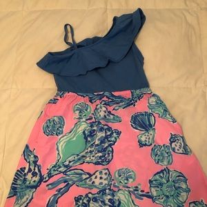 Lily Pulitzer girl’s dress size medium (6-7) with adjustable strap